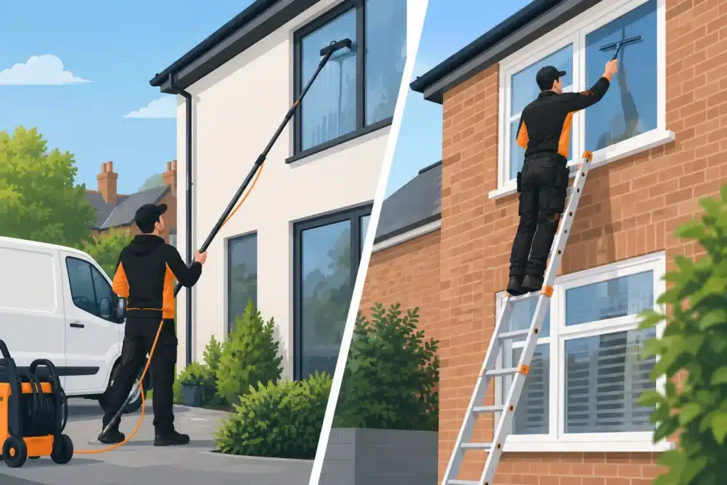 Water Fed Poles Versus Ladders: Which Is Best?