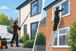 Water Fed Poles Versus Ladders: Which Is Best?